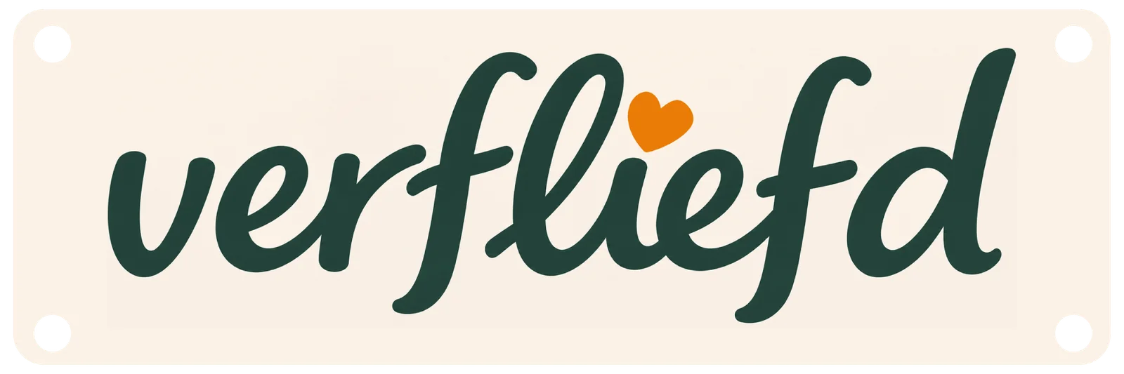 Verfliefd logo